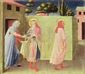 Palladia gyógyítása SS által. Cosmas és Damian, predella az Annalena-oltárról, 1434 (tempera a panelen)