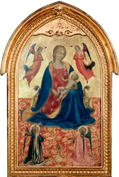 Szűz és gyermek angyalokkal, c1425