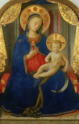 Alázat Madonna Alázat Madonnája, kb. 1435-1440.