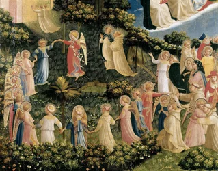 Az utolsó ítélet részlete, 1432 körül.