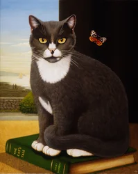 Sidney, 1993 (olajok és tempera a panelen)