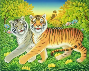 Tyger Tyger, 2002 (olaj és tempera a panelen)