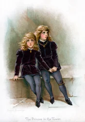 A hercegek a toronyban, 1897.