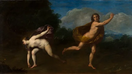 Hippomenes és Atalanta egy tájban, 1598-1660 körül (olaj, vászon)