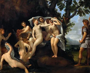 Diana és Aktaión, 1617 körül