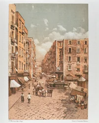 Olaszország, Nápoly, a Port Road