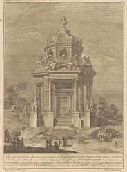 Az 1782-es Prima Macchina Chinea számára: Janus temploma..., 1782.