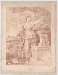 Mrs. Abington mint Thalia, 1783.