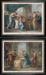 Alcestis halála, Angelika Kauffman nyomán