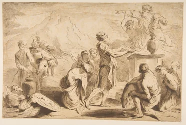 Noé áldozata, 1765.