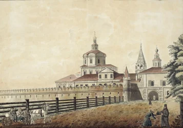 A moszkvai Szent Andronik kolostor, 1780-as évek
