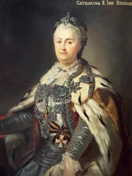 II. Katalin, más néven Nagy Katalin portréja (Stettin)