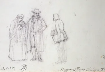 Francesco Hayez Rómában találkozik nagybátyjával és nagynénjével