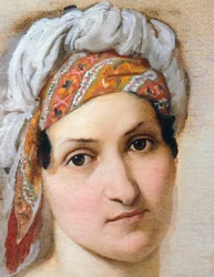 Vincenza Scaccia feleségének portréja, Francesco Hayez (1791-1882)