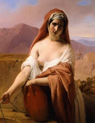 Rebecca a kútnál, Francesco Hayez