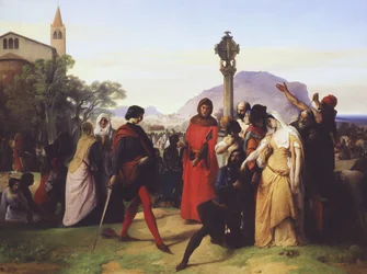 A szicíliai vesperás, 1846