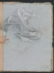 Verona Vázlatfüzet: Drapériatanulmány 37. oldal, 1760.