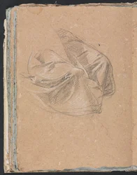 Verona Vázlatfüzet: Drapériatanulmány 50. oldal, 1760.