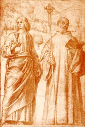 Keresztelő János és Szent Benedek