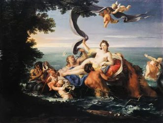 Galatea diadala, Francesco Trevisani (1656-1746), olaj, vászon.