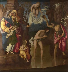 Krisztus megkeresztelkedése, 1514