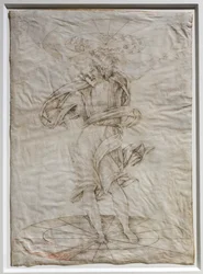 Atlasz, 1472-74 körül (toll pergamenre)