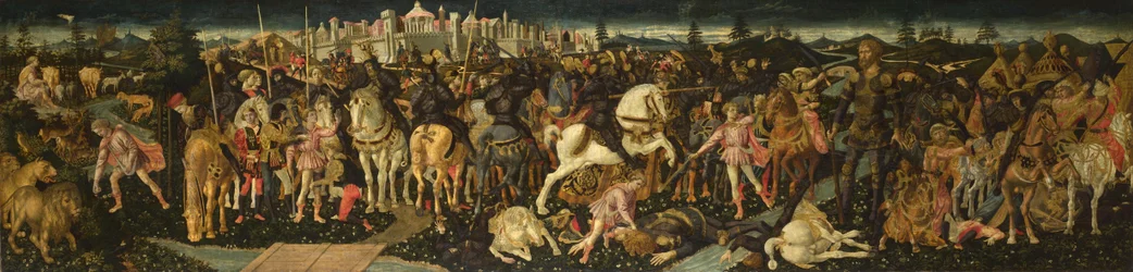 Dávid és Góliát története c. 1450