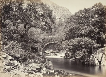 Beddgelert, Pont Aberglaslyn, a híd alól, 2. sz. (517)