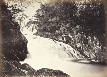 Bettws-y-Coed, a Swallow-vízesés alulról (696)