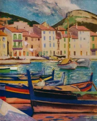 A kikötő, Cassis, 1924, 1932