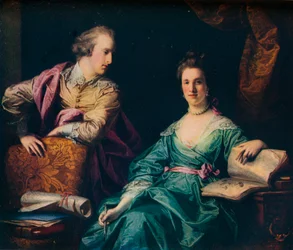 Isabel és Thomas Crathorne, 1767