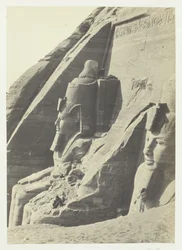 Abou Simbel, Núbia, 1857.