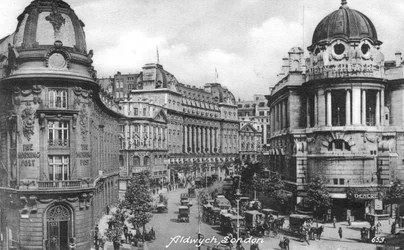 Aldwych, London, XX. század eleje.