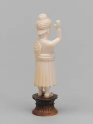 Fekete gyalog, sakkfigura, India