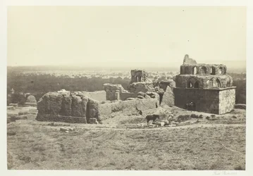 Damaszkusz távoli kilátása, 1857.