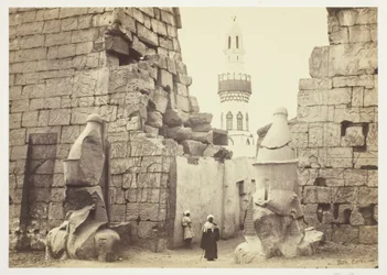 A Nagy Templom bejárata, Luxor