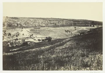 Jeruzsálem, az Olajfák hegyéről, 1857. 2. sz.