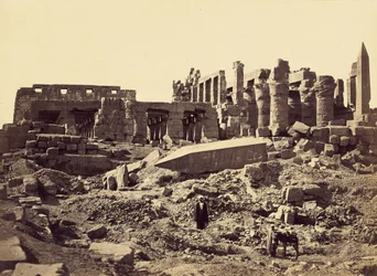 El-Karnak temploma, délkelet felől