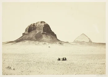 Dahshoor piramisai, 1857.