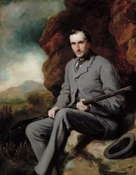 Hugo Francis Meynell Ingram portréja (olaj, vászon)