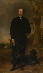 Orlando George Charles, Bradford 3. grófjának (1819-1898) portréja, 1839-78 körül (olaj, vászon)