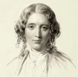 Harriet Beecher Stowe portréja