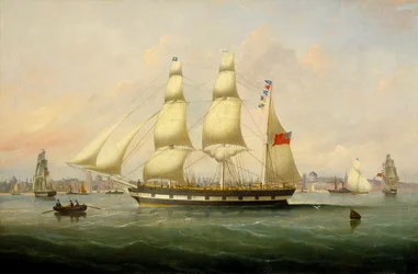 A "Naomi" bárka, 1848-76 körül (olaj, vászon)
