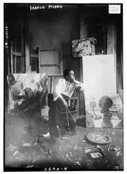 Francis Picabia, 1910-15 körül (fekete-fehér fotó)