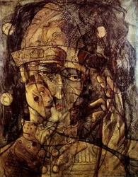 Transzparencia, 20. század (olaj, vászon)