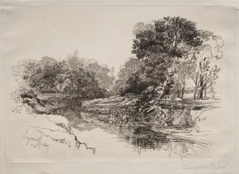 Egy folyó Írországban, 1864.