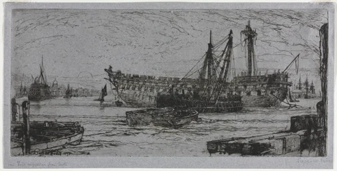 Az Agamemnon szakítása, 1870.