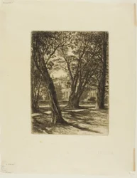 Kensington Gardens, No. I (kis tányér)