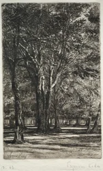 Kensington Gardens The Larger Plate, 1860.