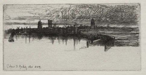 Little Calais móló, 1865, hajnali 3 óra